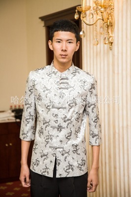 依罗琪高档服务员工装 精致制服造就卓越服务体验